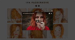 Desktop Screenshot of ivapazderkova.cz